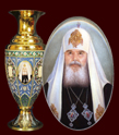 Портрет-миниатюра Ростовская финифть.Эксклюзивное ювелирное изделие.