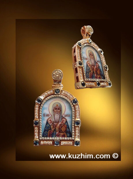 Золотая иконка для мужчин. Золотая иконка для мужчин.